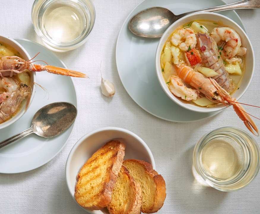 Zuppa di crostacei e seppie Protein