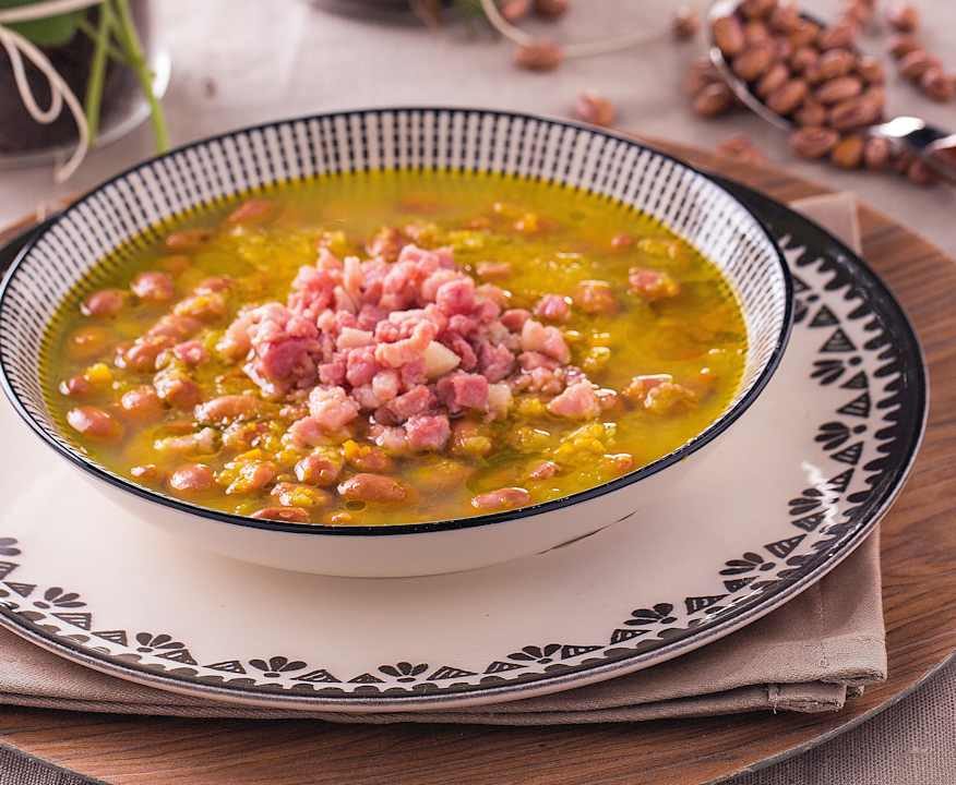 Zuppa di fagioli e coriandolo Low Fat
