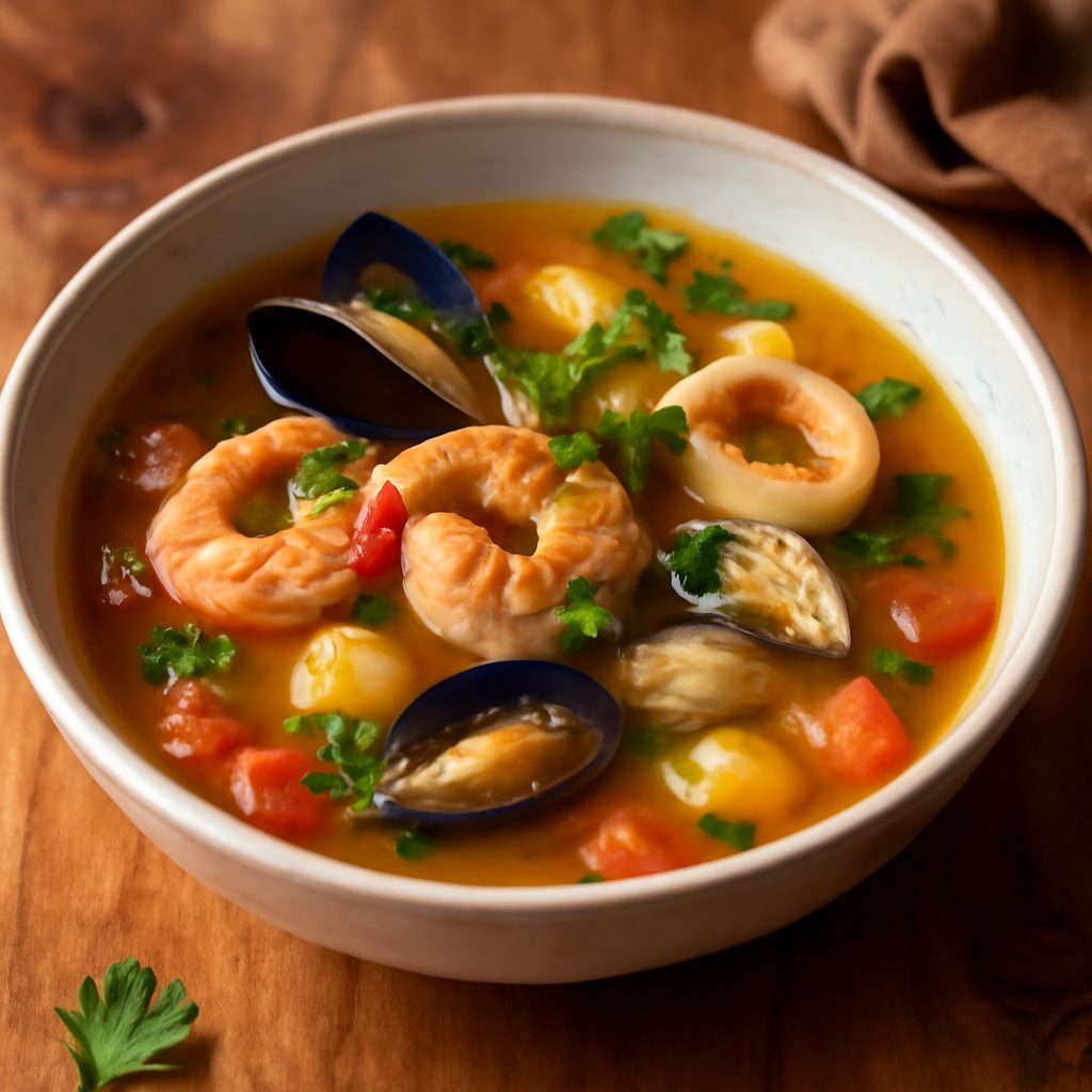 Zuppa di Frutti di Mare Canadese Protein