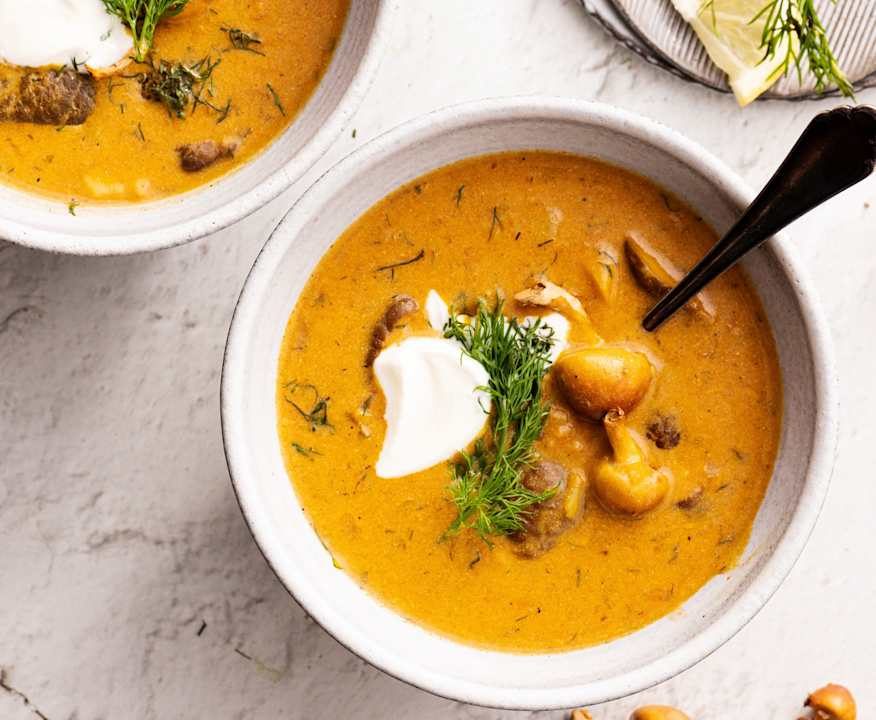Zuppa di funghi e paprika Protein