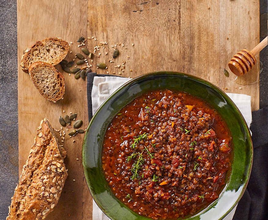 Zuppa di lenticchie al profumo di timo Low Fat