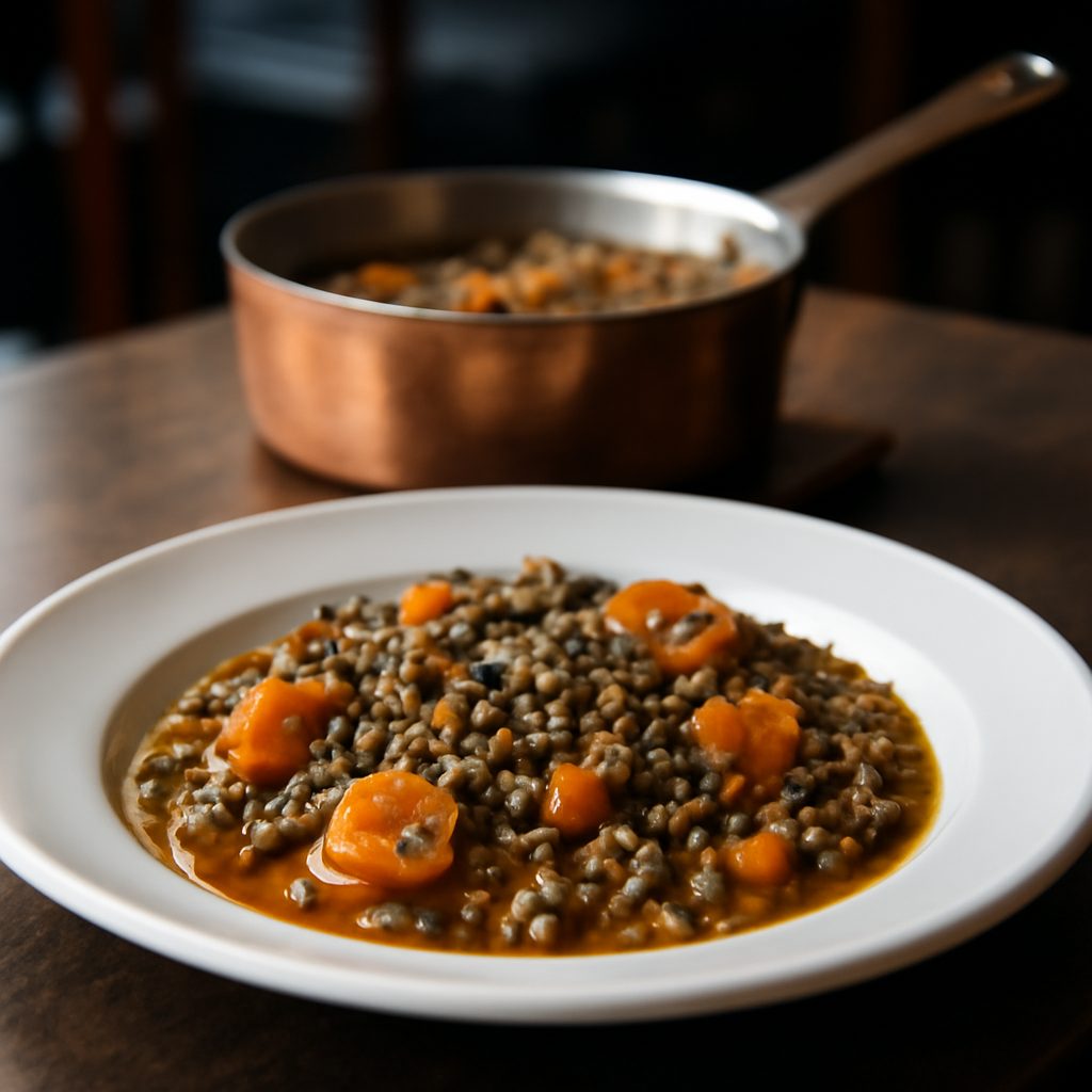 Zuppa di Lenticchie e Carote Francese