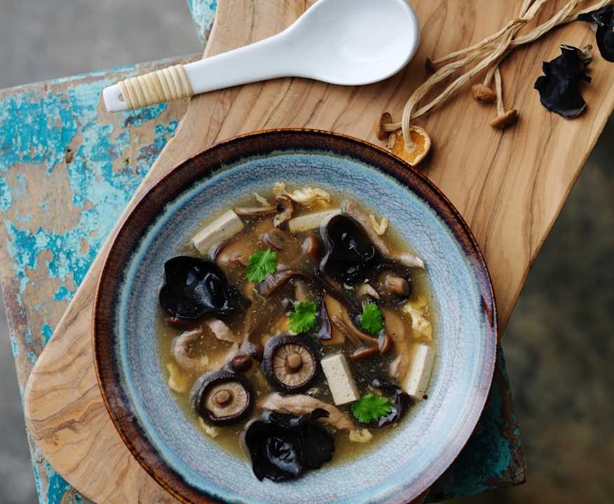 Zuppa di maiale e funghi Protein