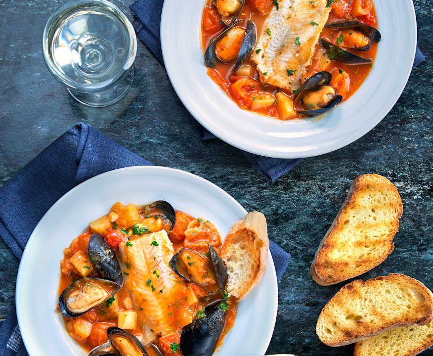 Zuppa di merluzzo e cozze Low Fat