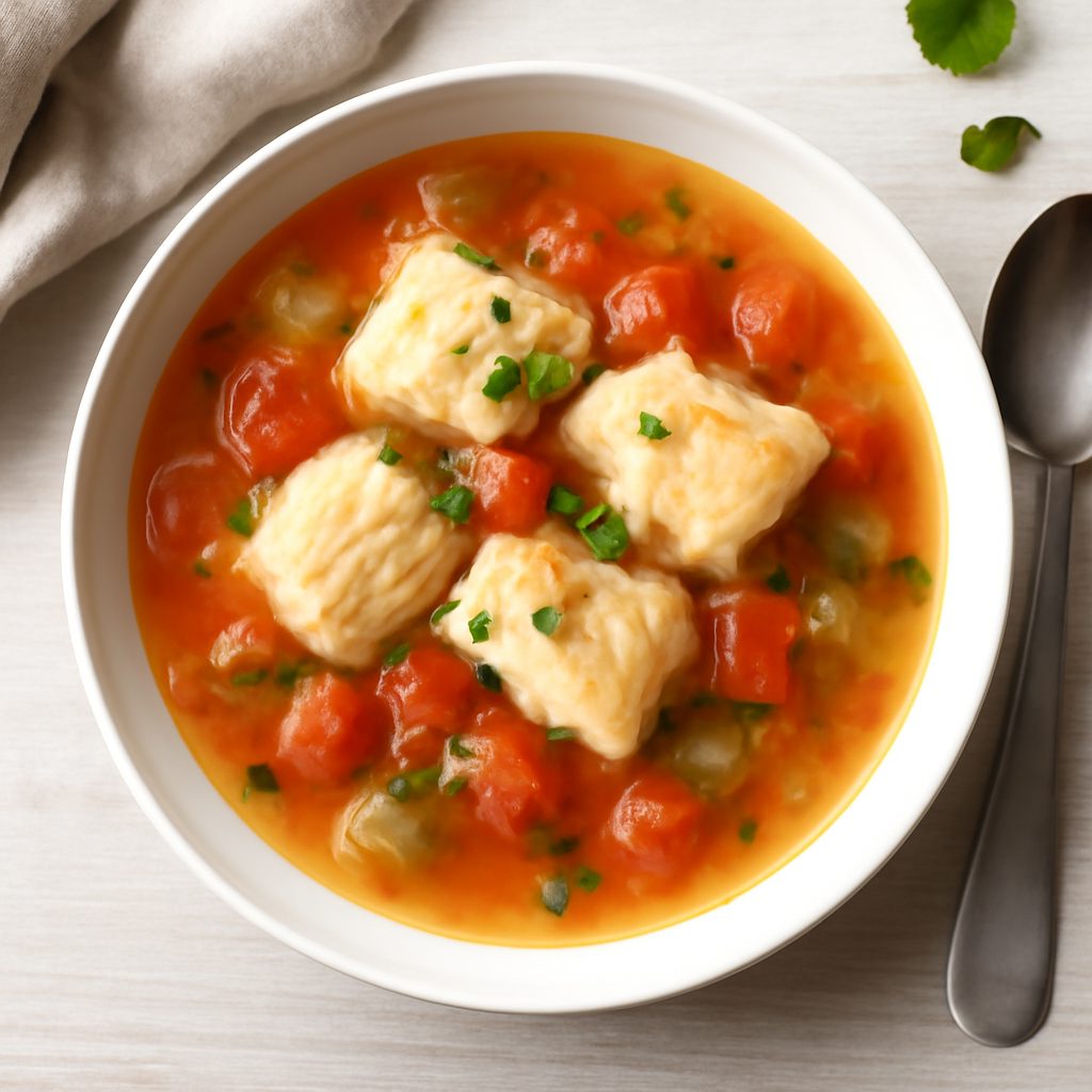 Zuppa di merluzzo proteica low-carb con pancetta croccante e porri