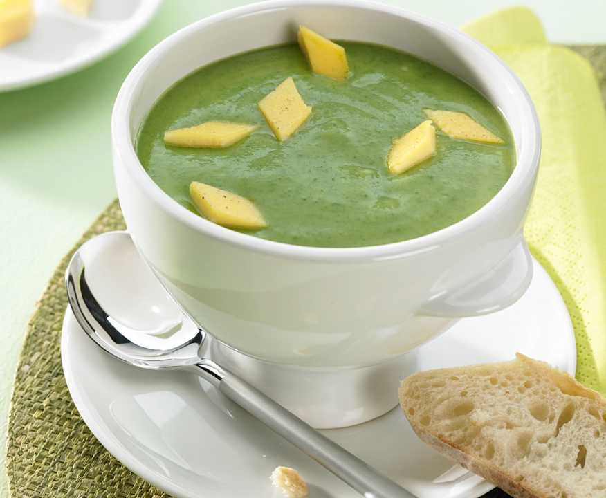 Zuppa di patate e spinaci Protein