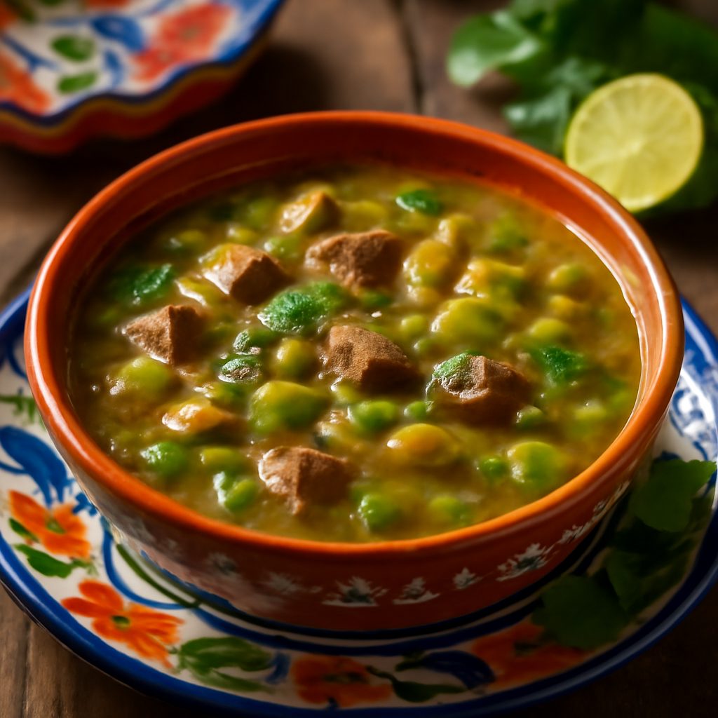 Zuppa di Peperoni Verdi e Manzo Light Low-Carb