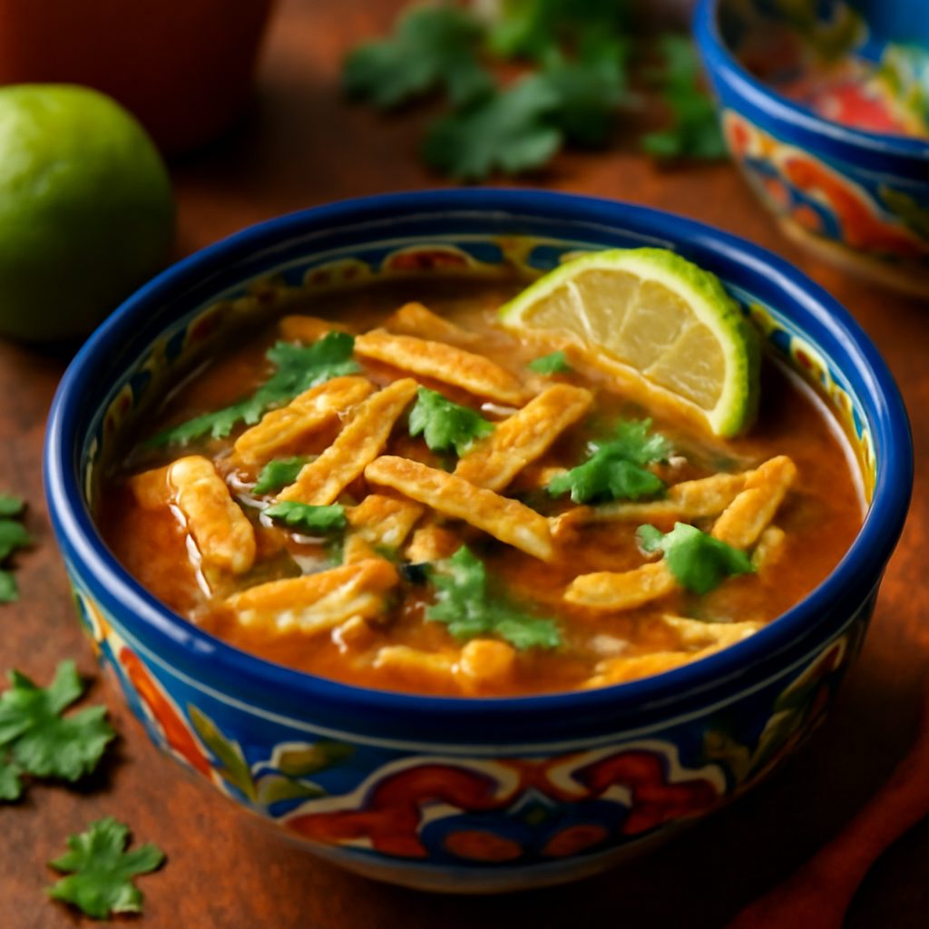 Zuppa di Pollo alla Tortilla