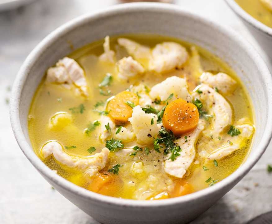 Zuppa di pollo e cavolfiori Protein