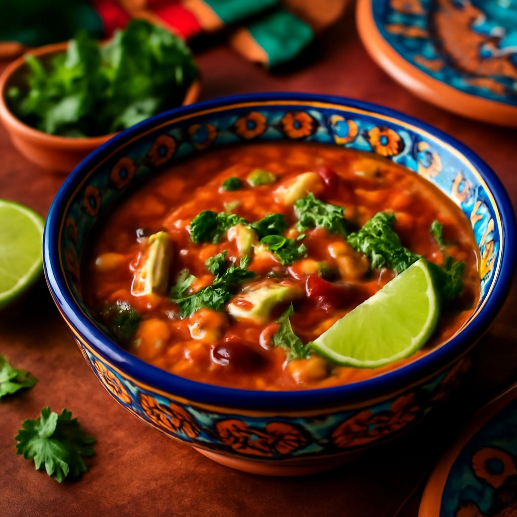 Zuppa di Pollo Enchilada Low Fat