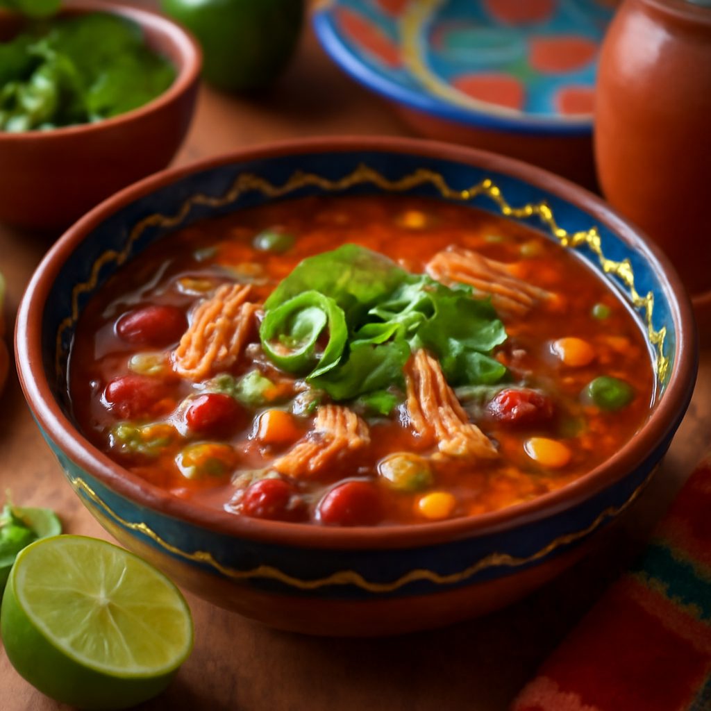 Zuppa di Pollo Messicana Light Low-Carb
