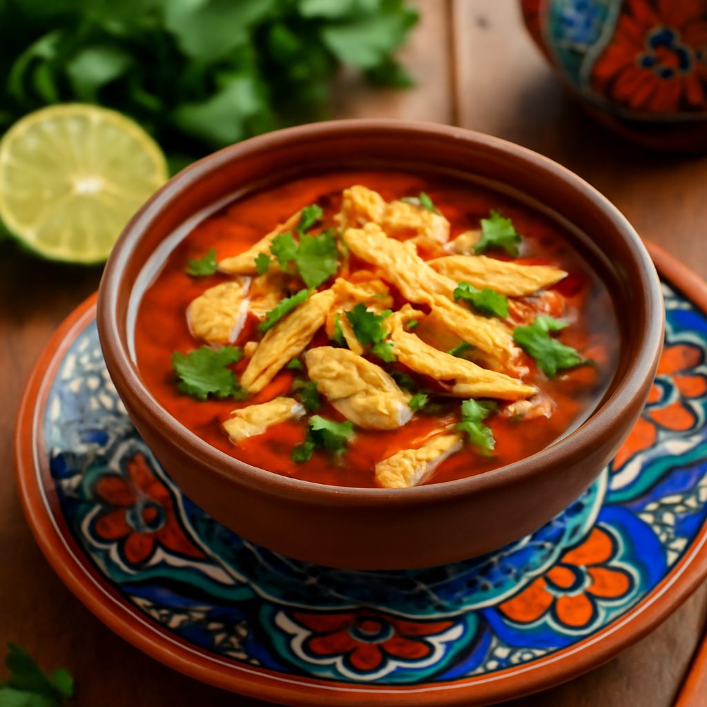 Zuppa di Pollo Piccante con Tortilla - Versione Protein