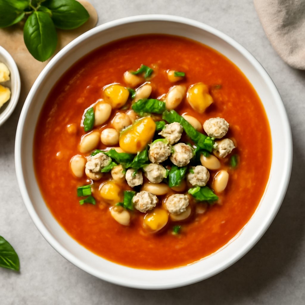 Zuppa di Pomodoro e Mango