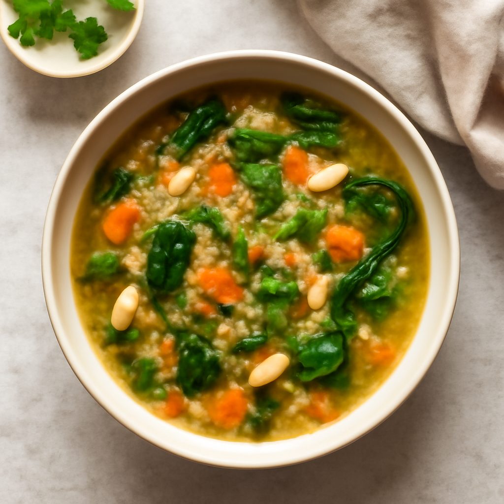 Zuppa di Quinoa Low-Carb Proteica