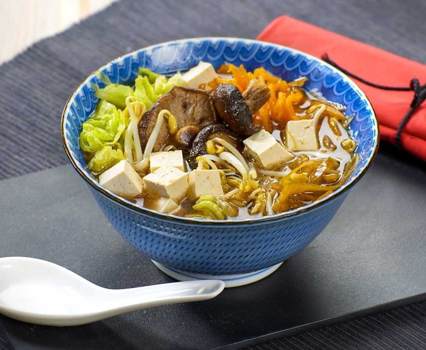 Zuppa di tofu e verdure Protein