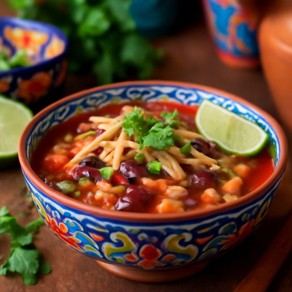 Zuppa di Tortilla Messicana Light High-Protein