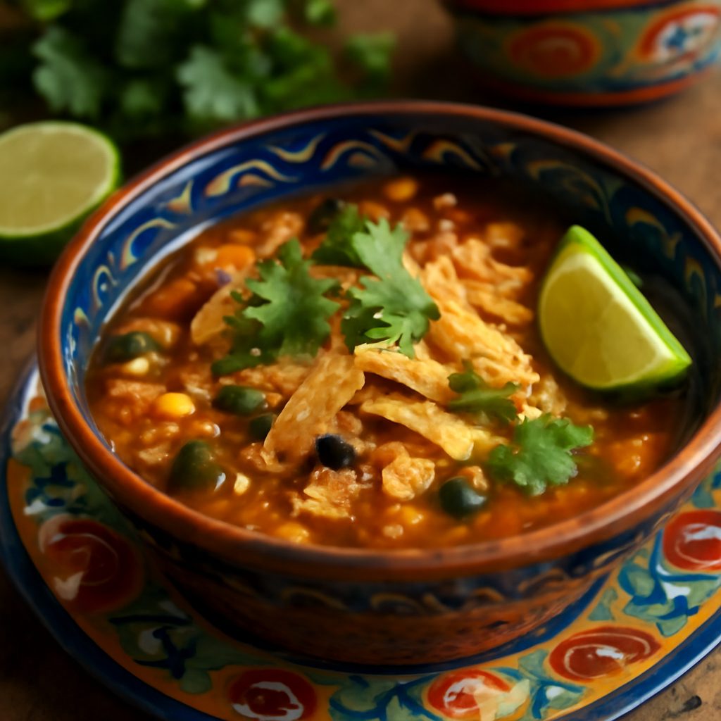 Zuppa di Tortilla Messicana Light High-Protein