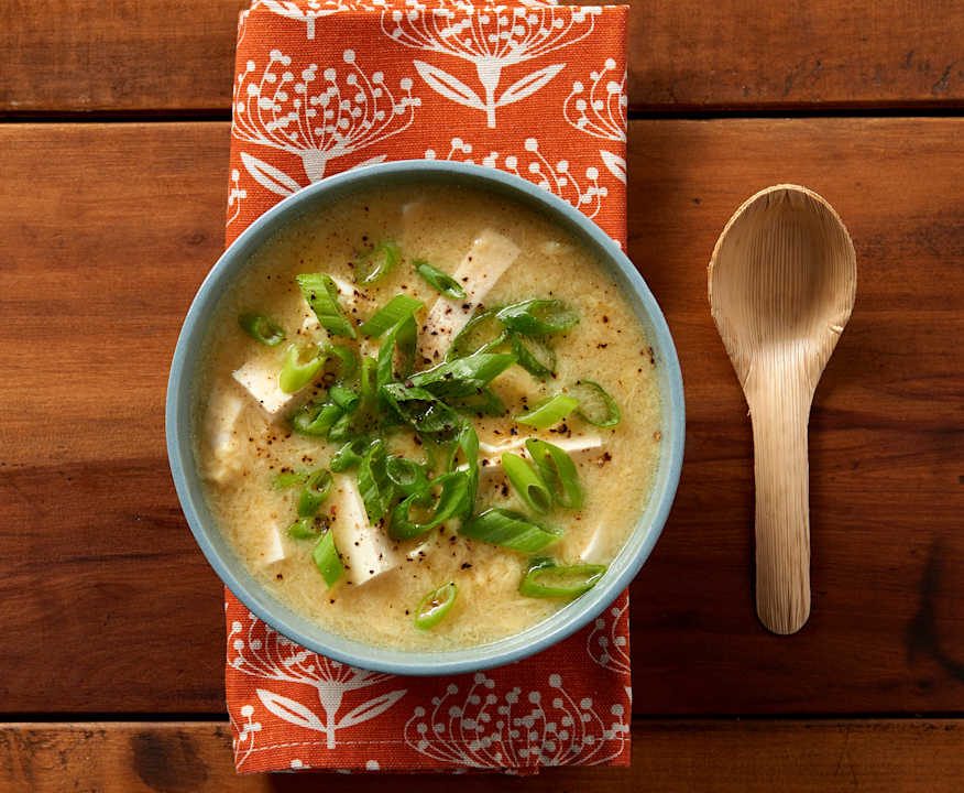 Zuppa di uova e tofu Protein