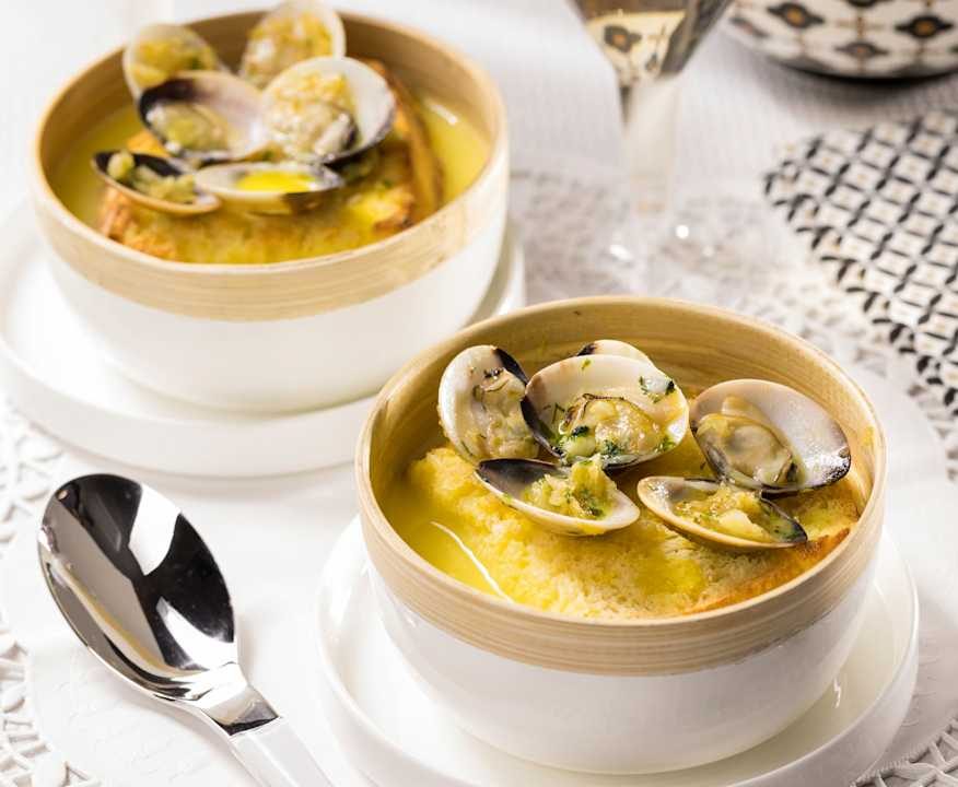 Zuppa di vongole e uova Protein