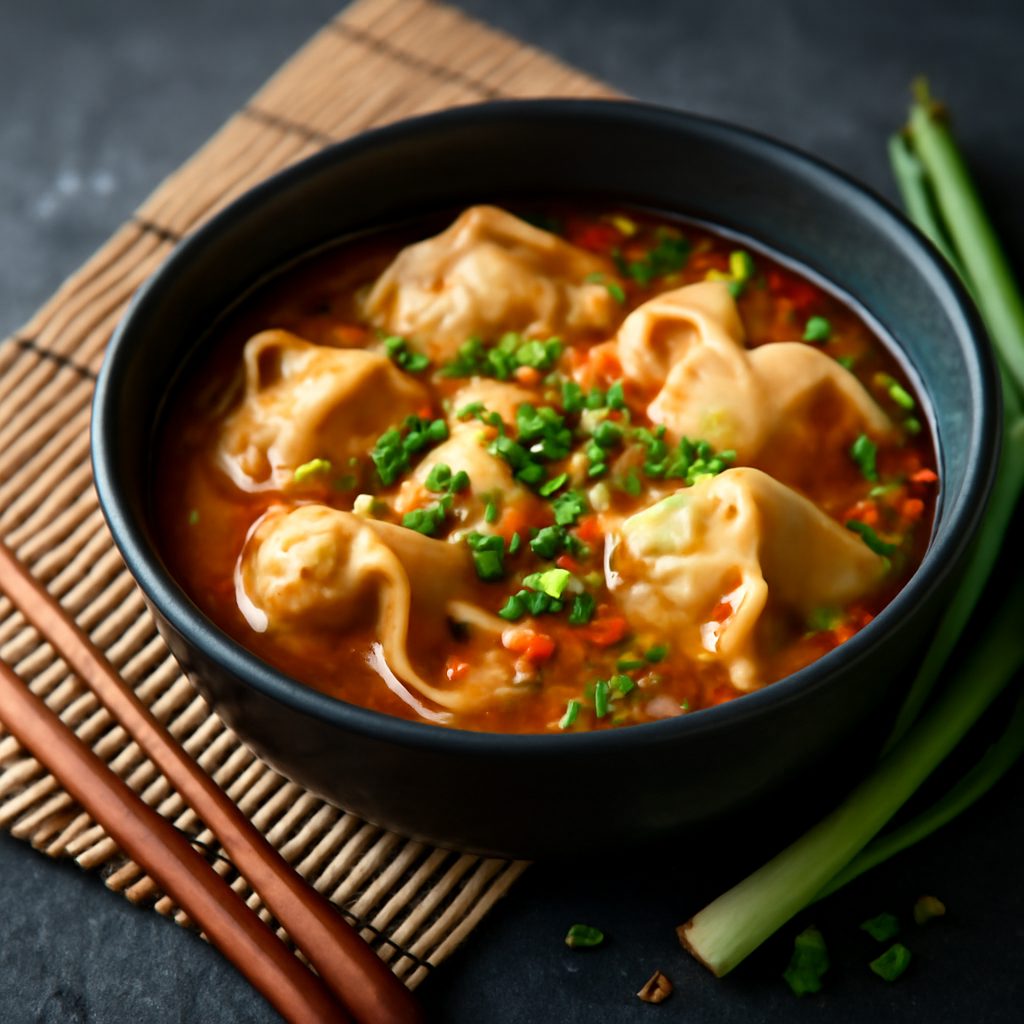 Zuppa di Wonton Piccante