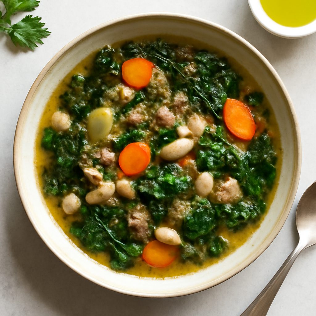 Zuppa frantoiana proteica low-carb