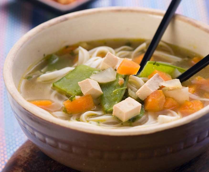 Zuppetta asiatica con tofu (vegan) Protein